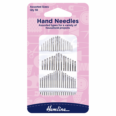H210.50 - 50 Piece Household Assorted Hand Needles 